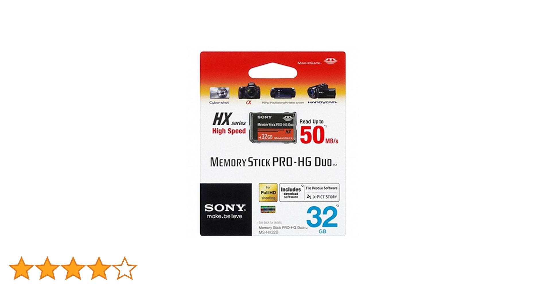 SONY ソニー　メモリースティック　PRO-HG Duo MS-HX32B Amazon | MS-HX32B | ソニー(SONY) | メモリースティック 通販